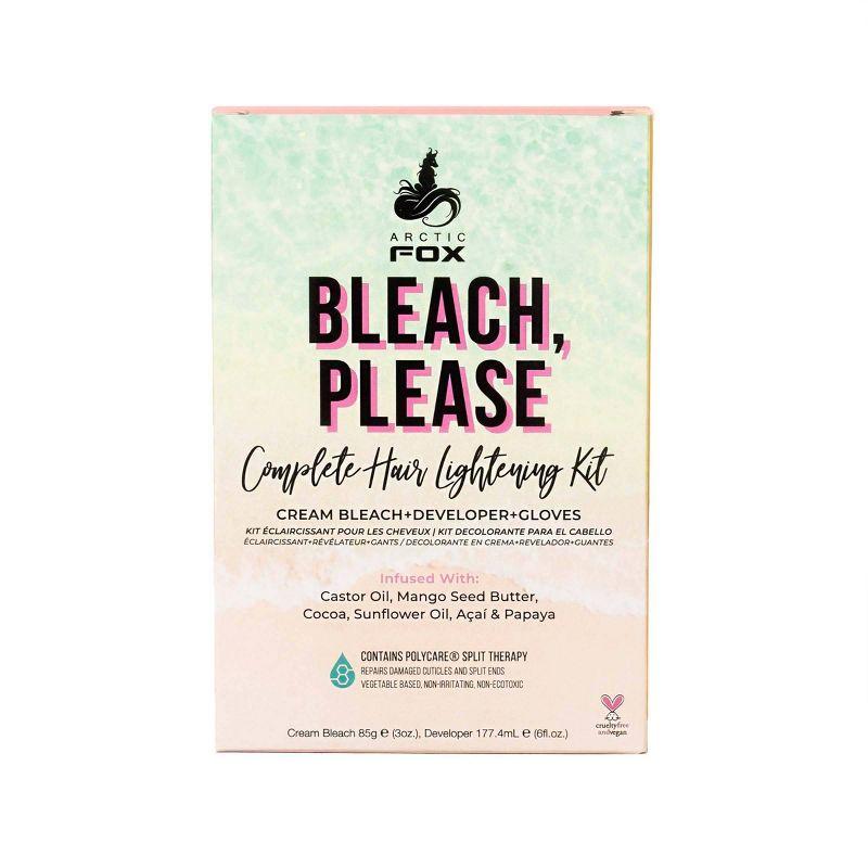 Arctic Fox Bleach Please Creme Hair Bleach & Developer Kit - 9 fl oz