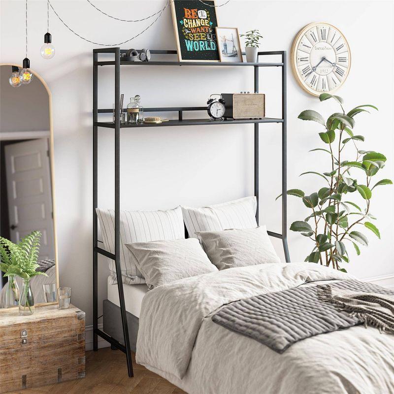 Beverly Over-The-Bed Storage Shelves for Twin & XL Twin Beds