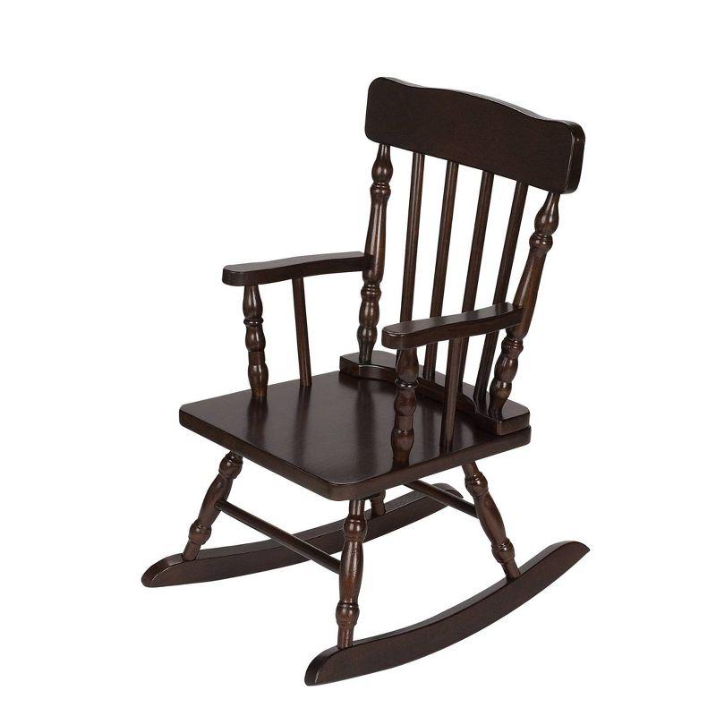 Gift Mark Children's Colonial Rocking Chair - Espresso