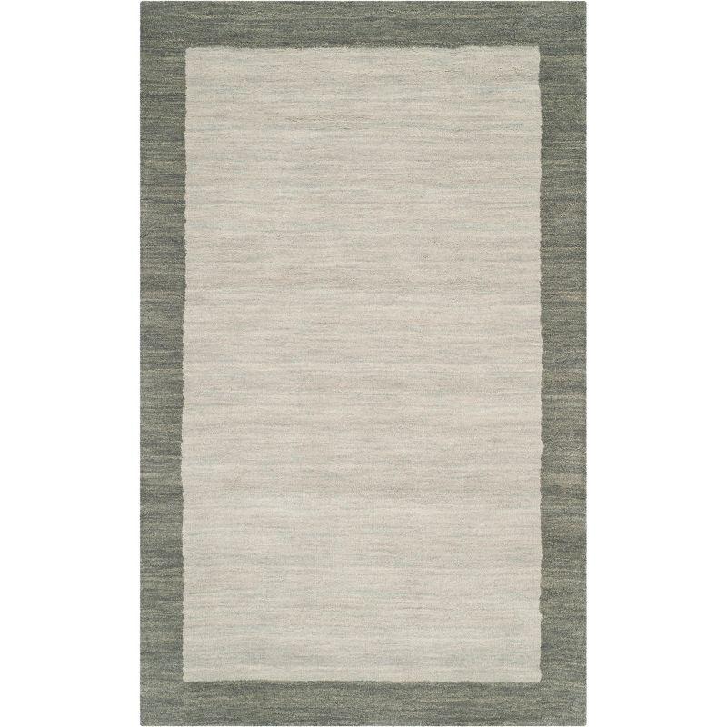 Himalaya Gray Hand-Knotted Wool Area Rug 3' x 5'