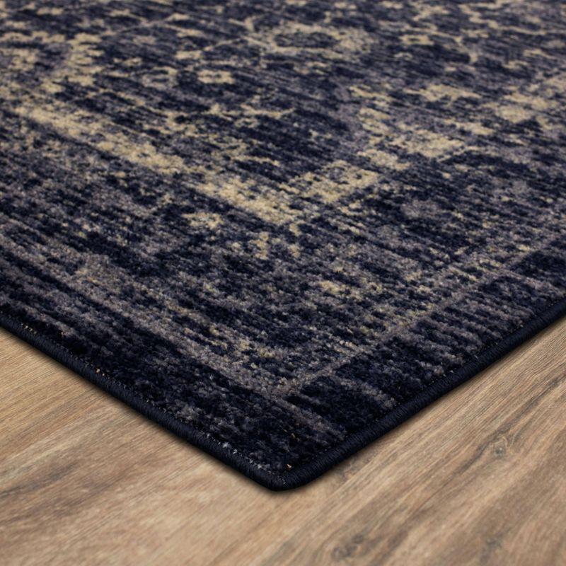 7'x10' Vintage Tufted Distressed Area Rug Indigo - Threshold™