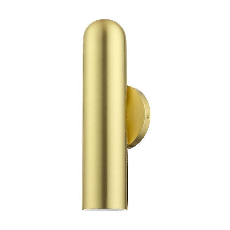 Livex Lighting Ardmore 1 - Light Wall Light in  Satin Brass