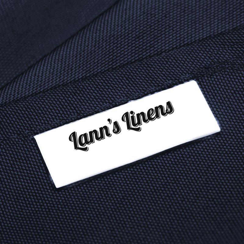 Lann's Linens Polyester Fabric Tablecloth for Wedding, Banquet, Restaurant - 70 x 120 Inch Rectangular - Navy Blue