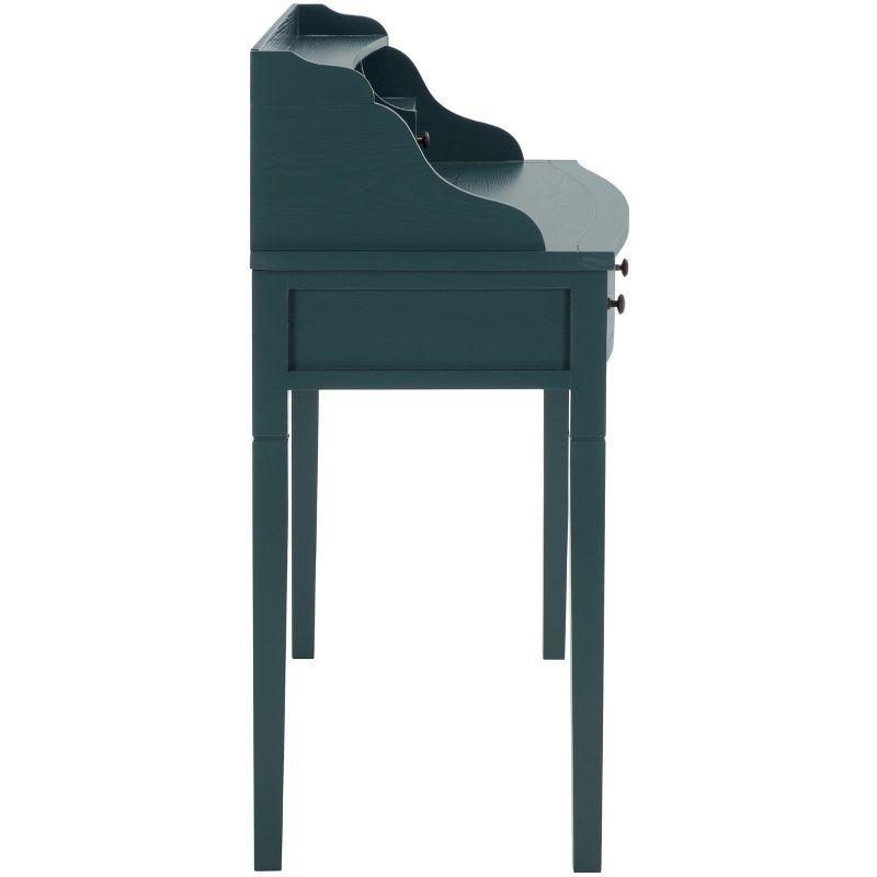 Landon Writing Desk - AMH6516 - Teal - Safavieh Couture