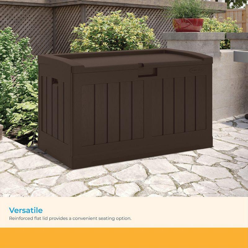 Suncast 50 Gallon Water Resistant Deck Box