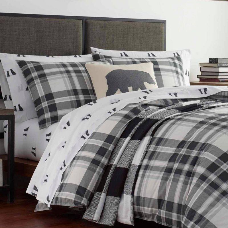 Eddie Bauer Eddie Bauer Coal Creek Plaid Cotton Comforter Set