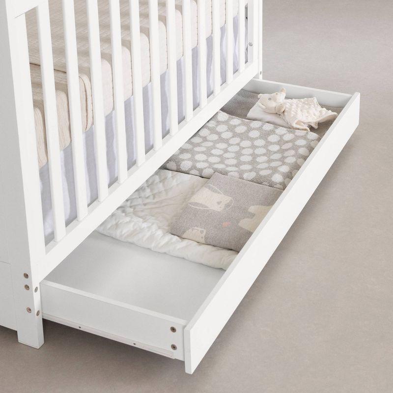 Yodi Crib with Drawer - White - South Shore