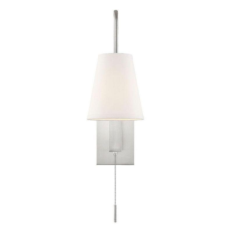 Savoy House Owen 1 - Light Swing Arm Lamp in  Satin Nickel