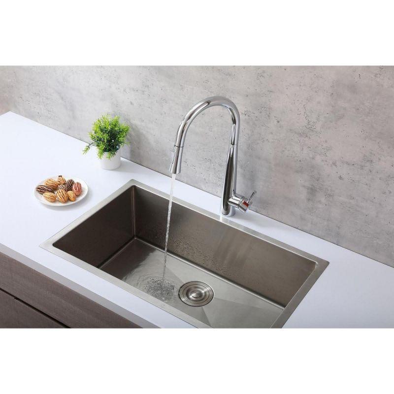 Elegant Lighting Lucas Pull Down Spray Kitchen Faucet