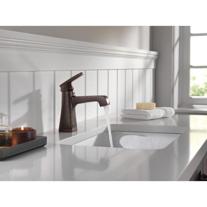 Ashlyn Single Hole Bathroom Faucet with Drain Assembly, Single Handle Bathroom Sink Faucet