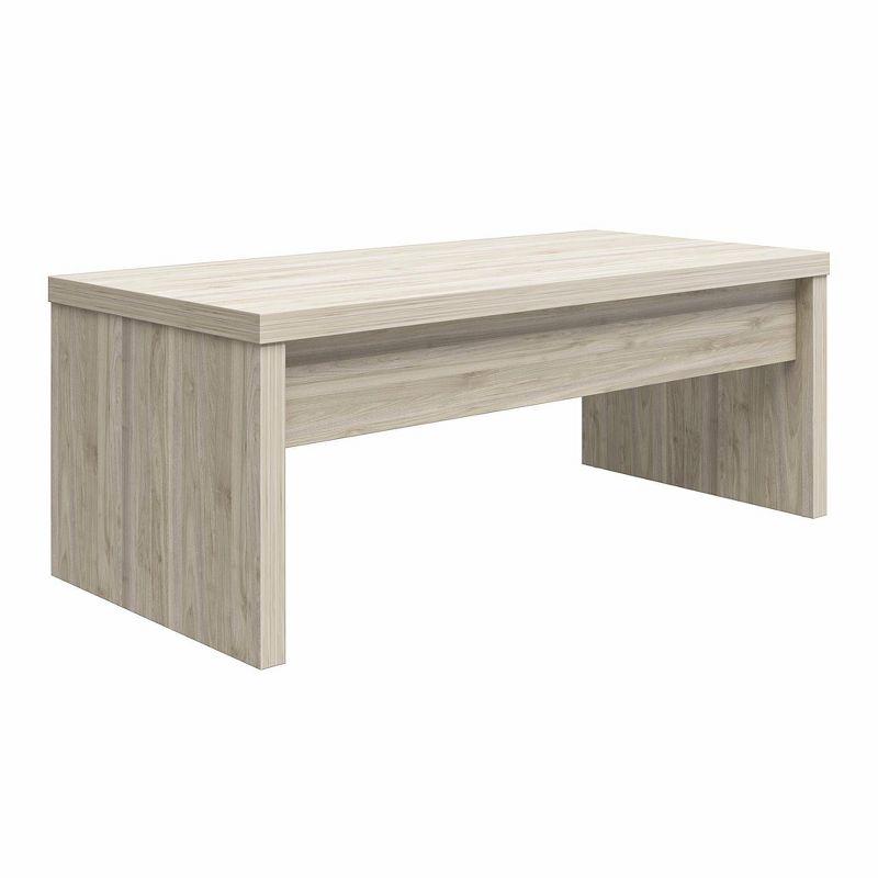 Light Walnut Winston Rectangular Lift-Top Coffee Table with Storage