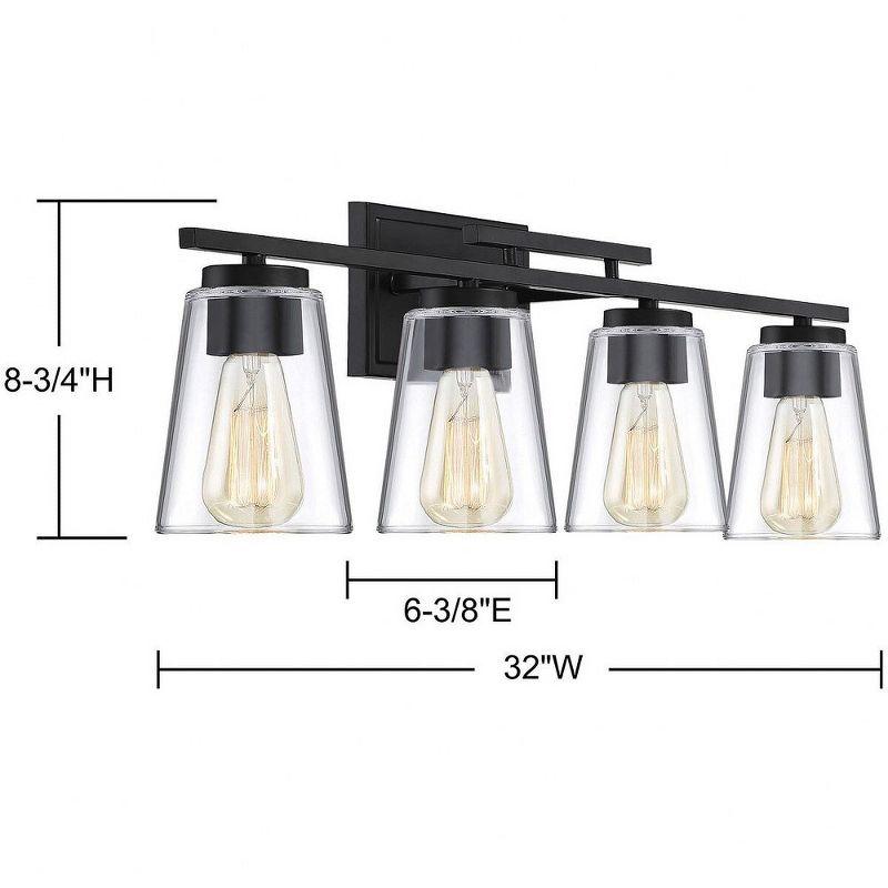 Savoy House Calhoun 4 - Light Vanity in  Black