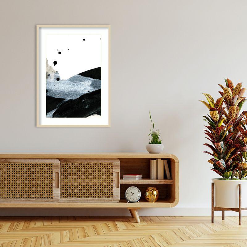 Amanti Art Gradient Movement I by Yvette St. Amant Wood Framed Wall Art Print 30 x 41