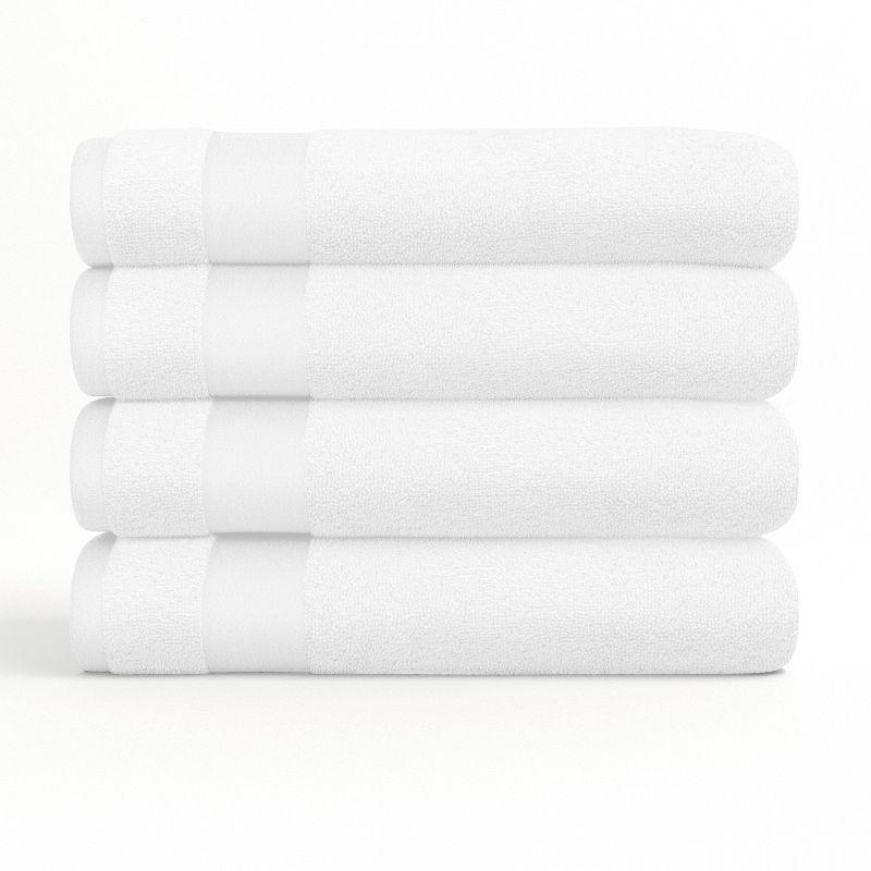 Wayfair Basics® Berner 100% Cotton Bath Towel Set (Set of 4)