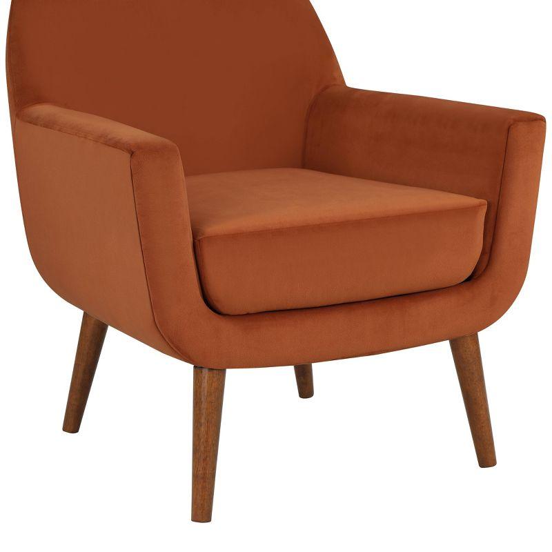 Comfort Pointe Accera Mid - Century Velvet Arm Chair