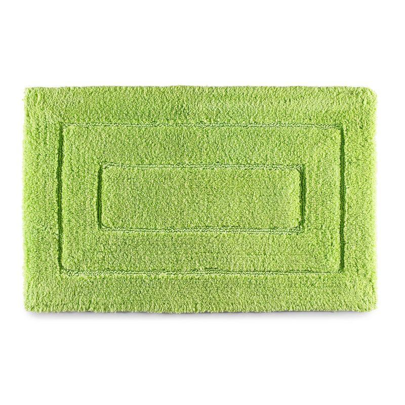 Kiwi Green Cotton 20" x 32" Bath Rug