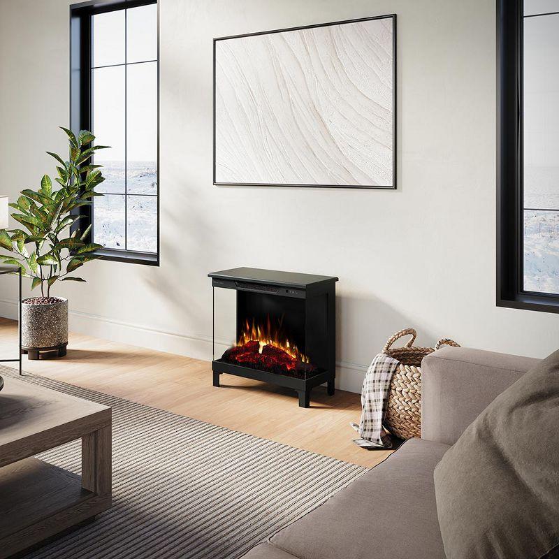 Modern Ember Skyline Smart 3-SidedElectric Fireplace Stove Heater