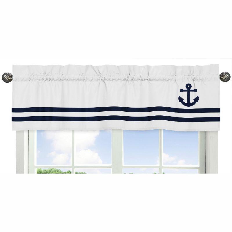 Anchors Away 54" Window Valance