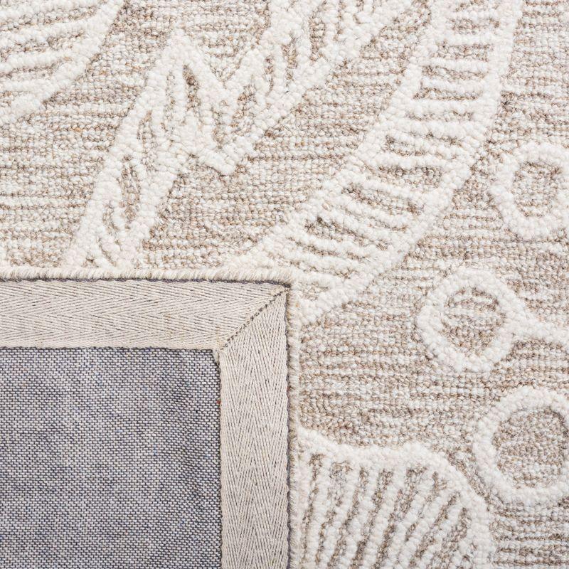 Jardin JAR727 Hand Tufted Area Rug - Natural/Ivory - 4'x6' - Safavieh.