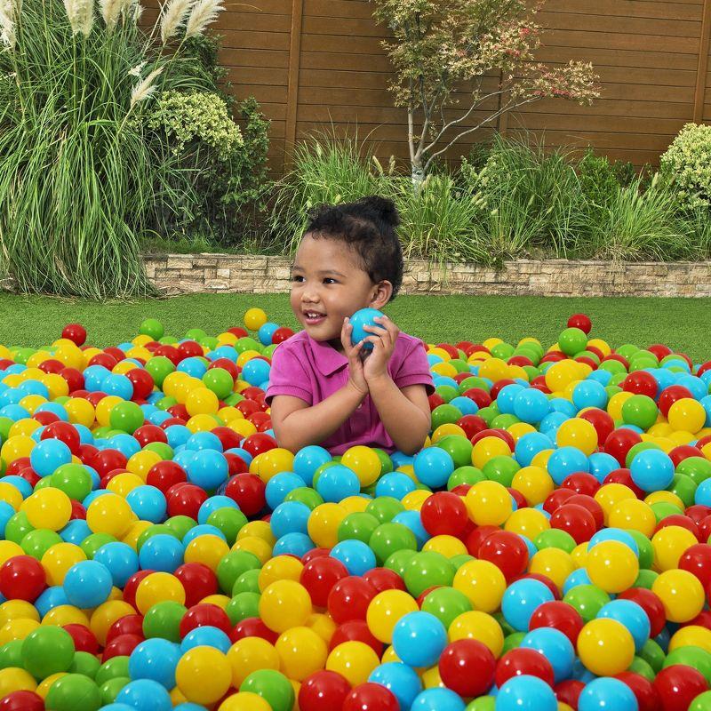 Bestway Splash & Play – 250 Bright Color Toy Balls for Pits, Pools & Games