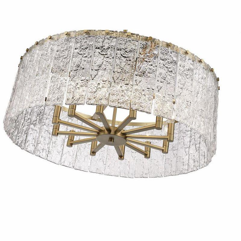 Z-Lite Glacier 12 - Light Chandelier in  Modern Gold