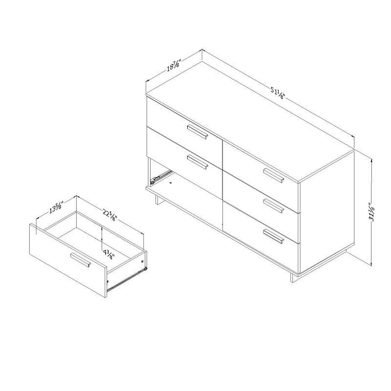 Cavalleri 6 - Drawer Dresser