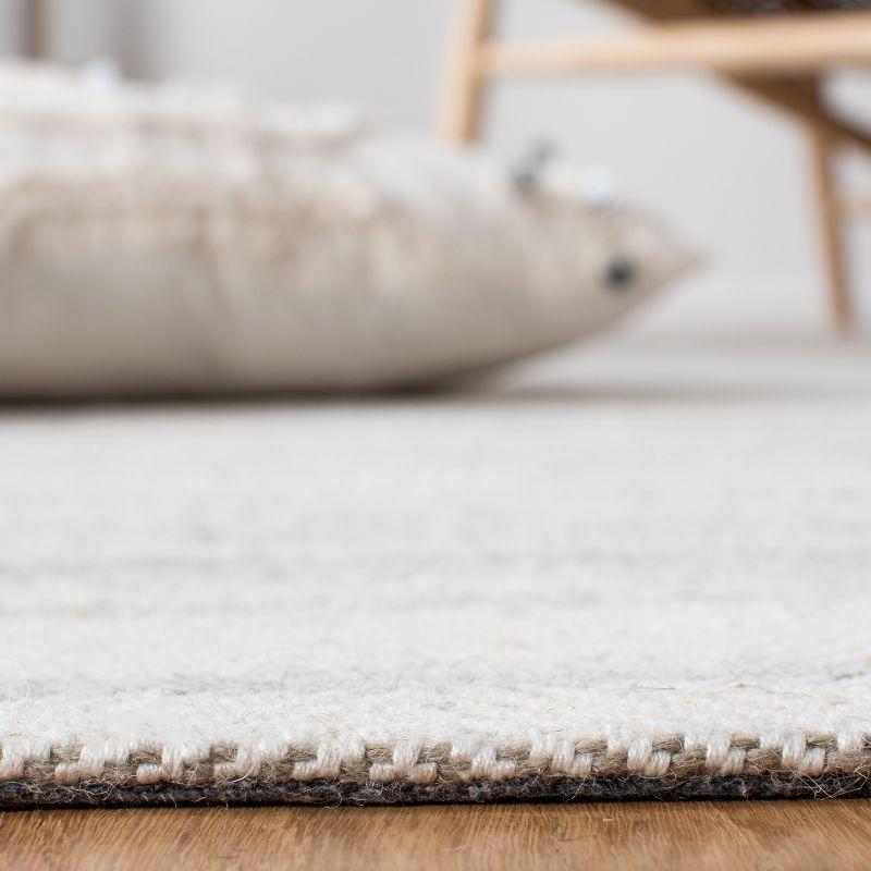Marbella MRB313 Hand Woven Area Rug - Grey/Ivory - 6'x6' - Safavieh.