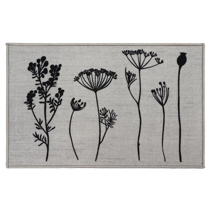 Wildflowers Kitchen Mat Wool Effect Comfort Mat