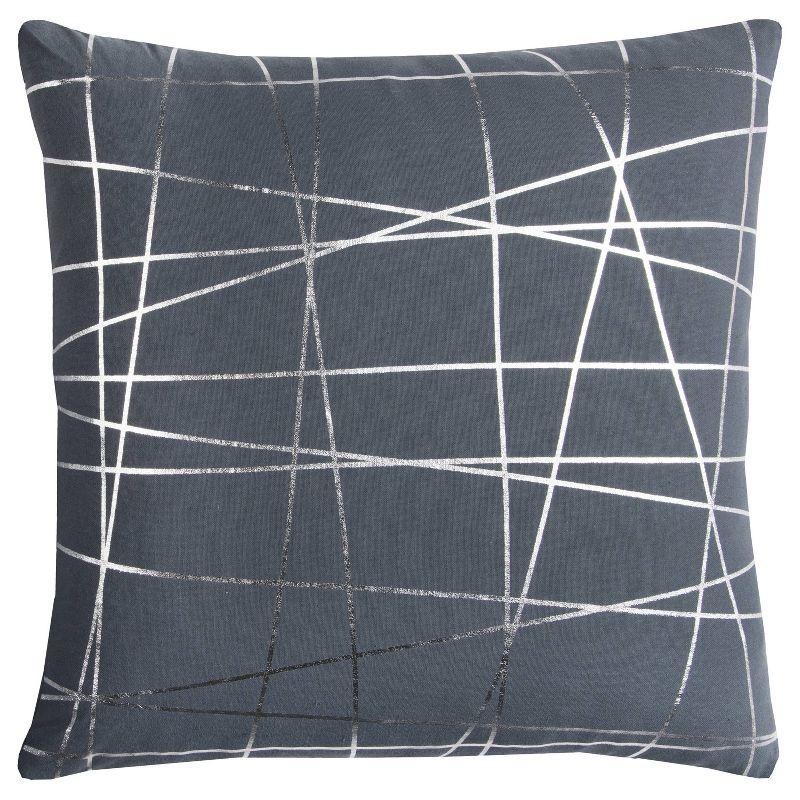 Geometric Cotton Throw Pillow