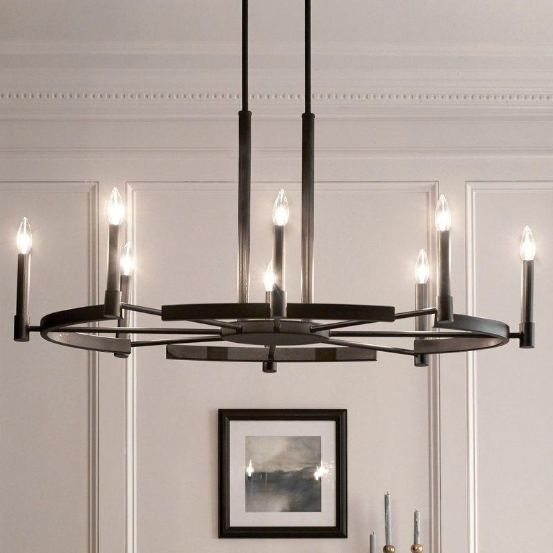 Kichler Lighting Tolani 8 - Light Chandelier in  Black