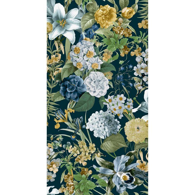 Glasshouse Flora Blue Floral Paste the Wall Wallpaper