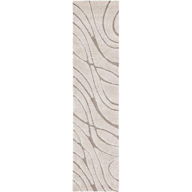 Florida Shag SG471 Power Loomed Area Rug  - Safavieh