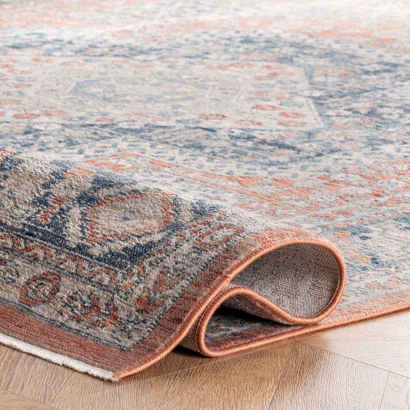 Westlyn Faded Medallion Area Rug - nuLOOM