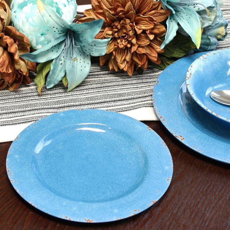 Mauna 12 Piece Melamine Dinnerware Set, Service for 4