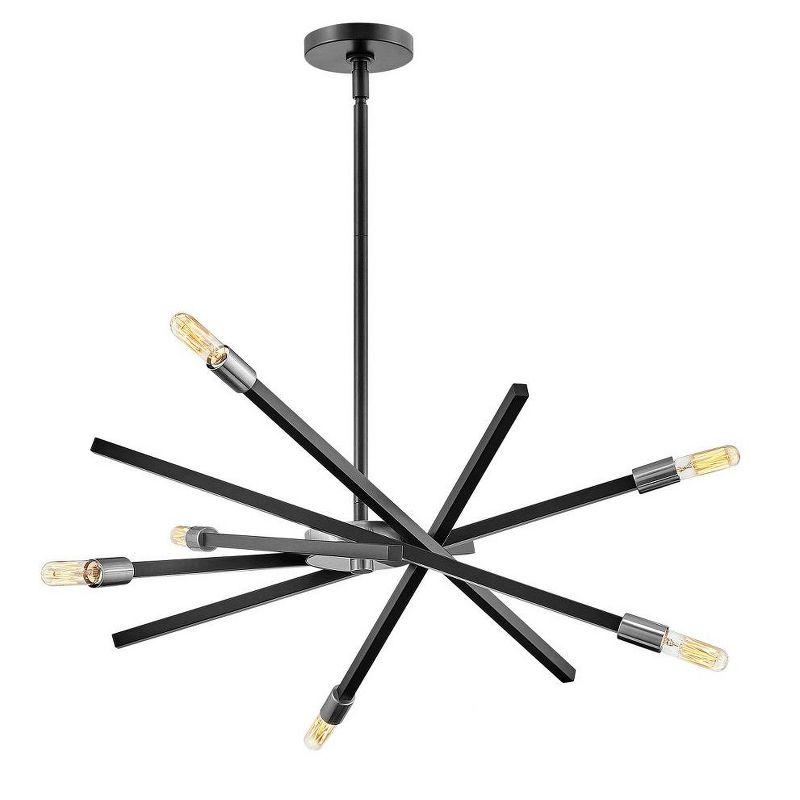 Hinkley Lighting Archer 6 - Light Chandelier in  Satin Black