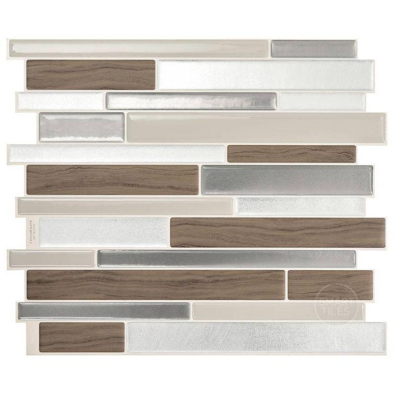 Peel and Stick Gel Backsplash Tile Milano 12" x 10"