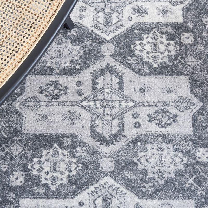Toscana TOS660 Power Loomed Area Rug - Grey/Dark Grey - 8'9"x11'9" - Safavieh.
