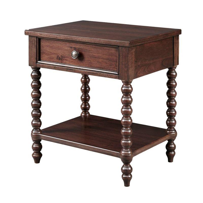 Beckett One Drawer Solid Wood Nightstand