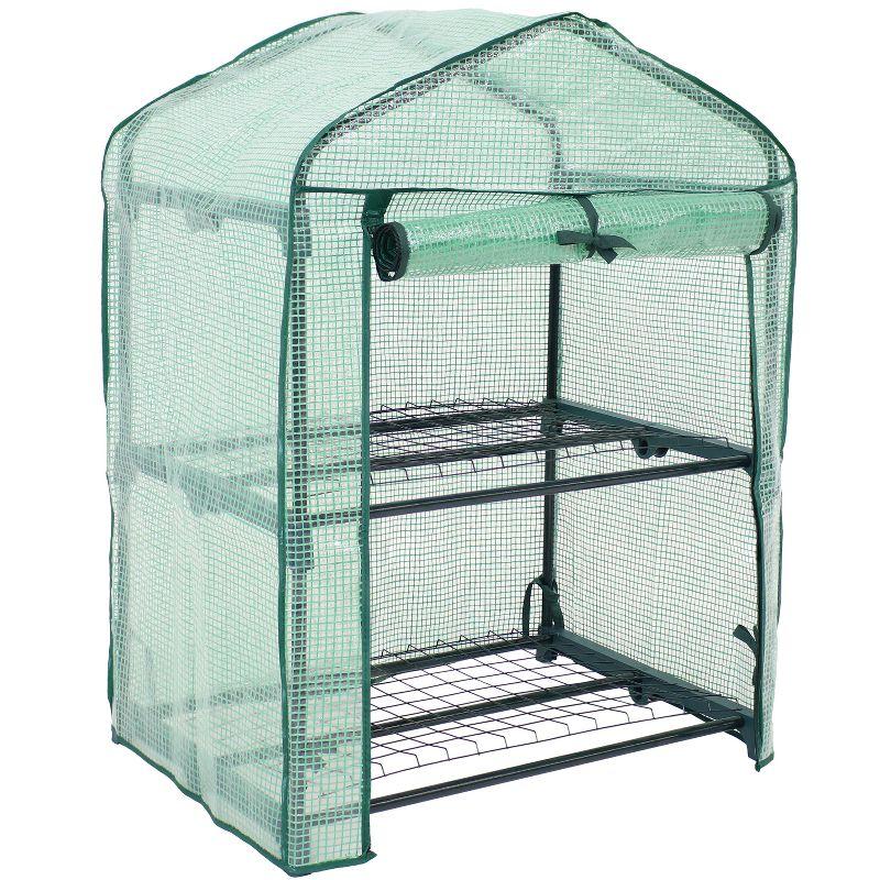 26.5" W x 19" D Growing Rack Greenhouse