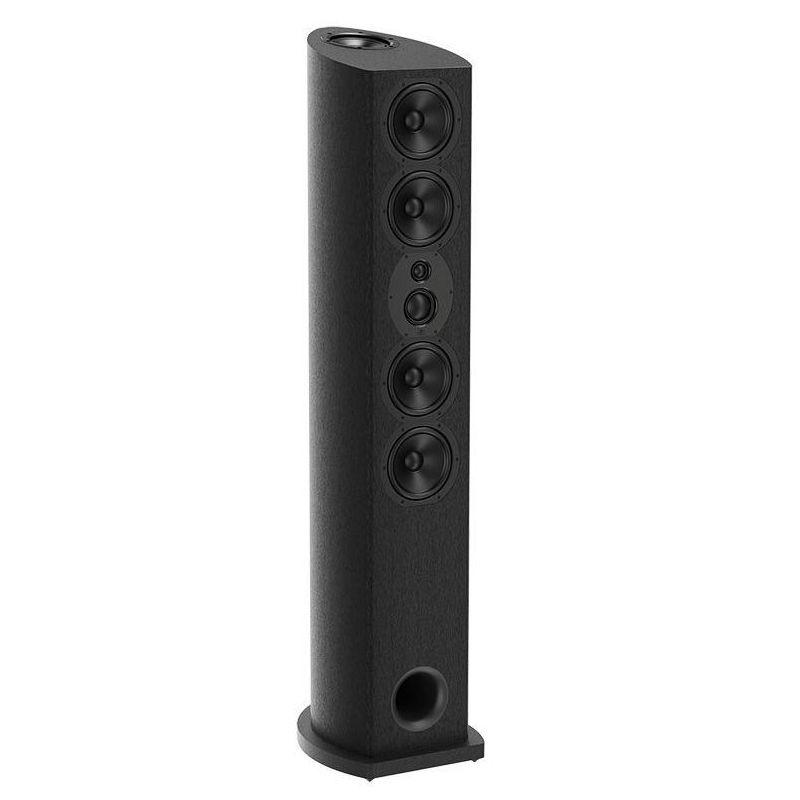 Black Wireless Floor-Standing Dolby Atmos Enabled Speaker