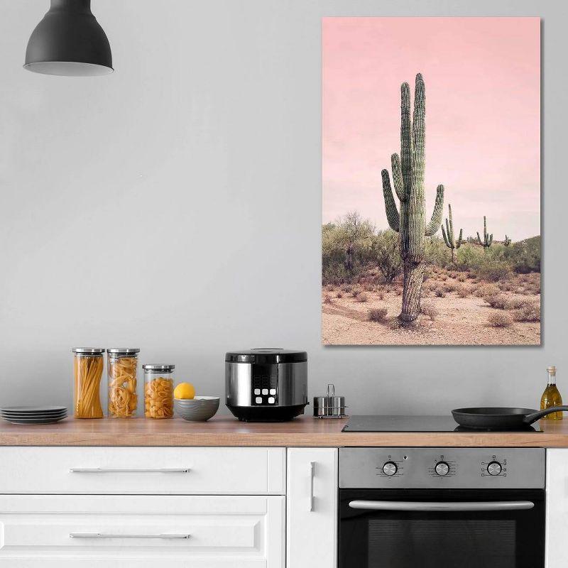 Desert Cactus Blush by Sisi and Seb - Graphic Art Print