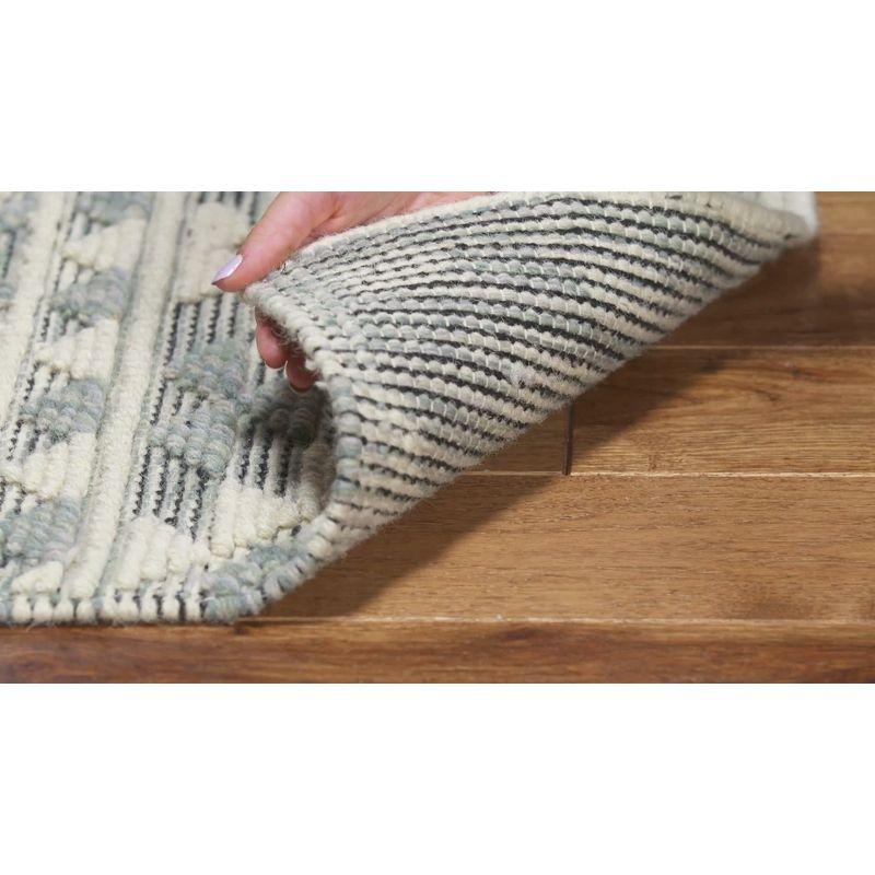 Natura NAT629 Hand Woven Area Rug - Cream/Aqua - 8'9"x11'9" - Safavieh.