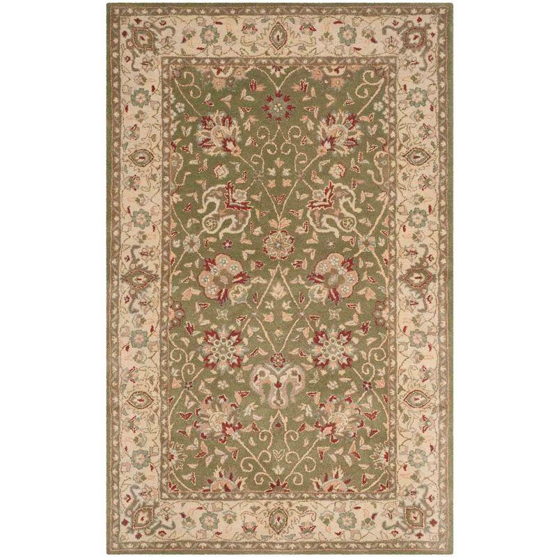 Dunbar Handmade Tufted Wool Sage Area Rug