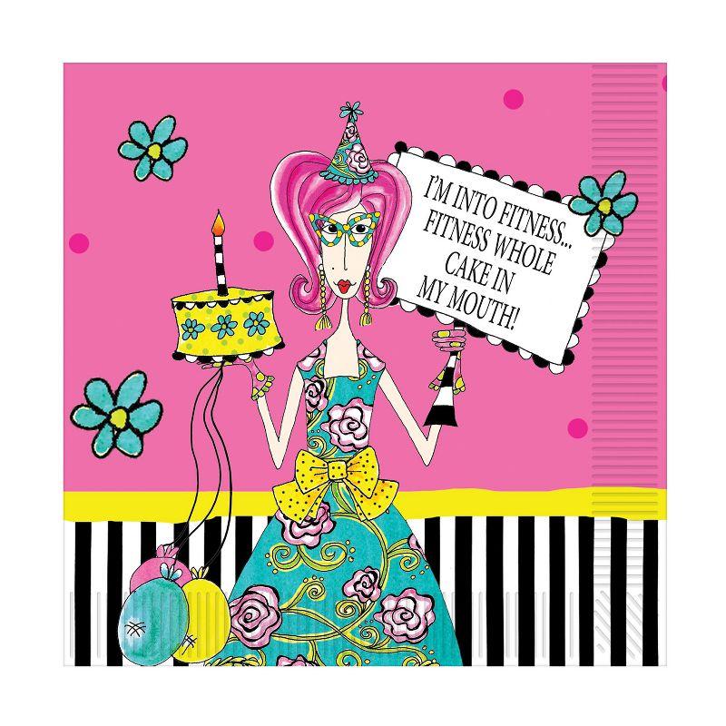 Beistle Dolly Mama's Adult Celebratn Lunch Nap, (48/Pkg) Multicolored