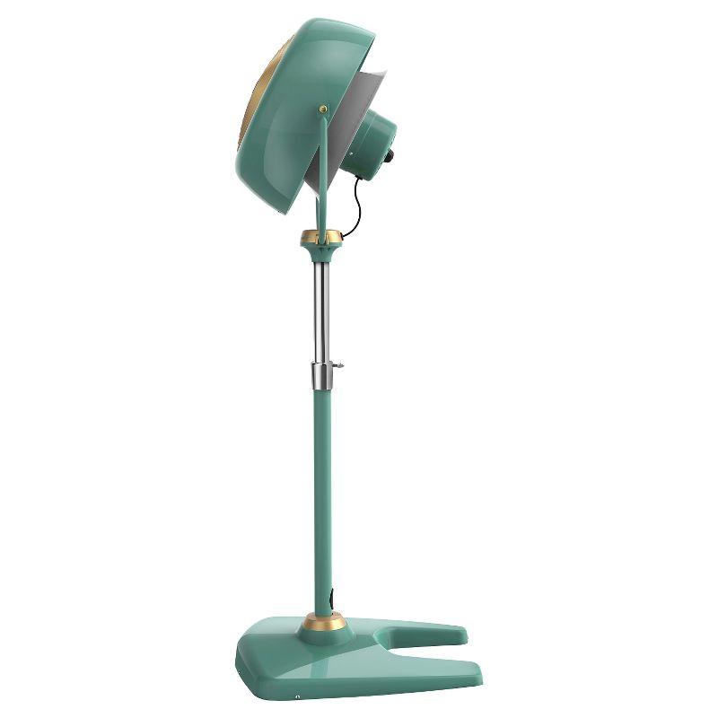 Vornado Timeless Vornado VFAN Sr. Pedestal Vintage Fan Retro Metal Standing Air Circulator for Cooling & Decor 3 Speeds, Adjustable Tilt