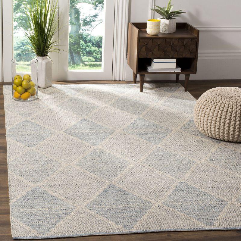 Montauk MTK822 Hand Woven Indoor Area Rug - Light Blue - 5'x8' - Safavieh.