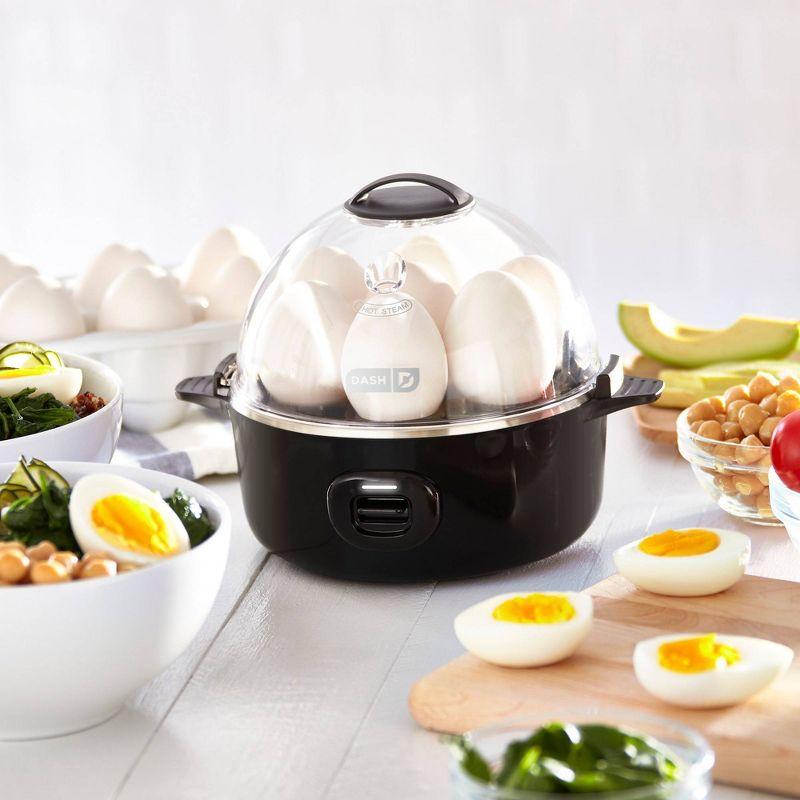 Dash 3-in-1 Everyday 7-Egg Cooker with Omelet Maker and Poaching