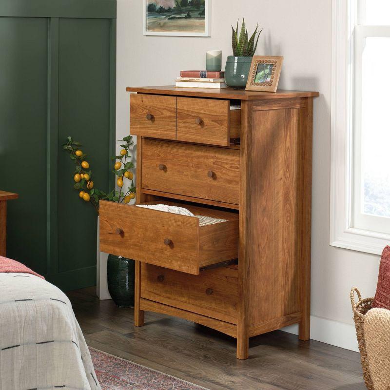 Prairie Cherry 4-Drawer Vertical Chest with Extra Deep Drawers