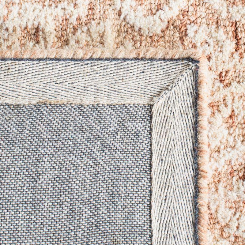 Capri CPR613 Hand Tufted Area Rug - Rust/Ivory - 5'x8' - Safavieh.