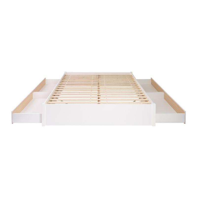 Select 4 - Post Platform Bed with 4 Drawers - Prepac